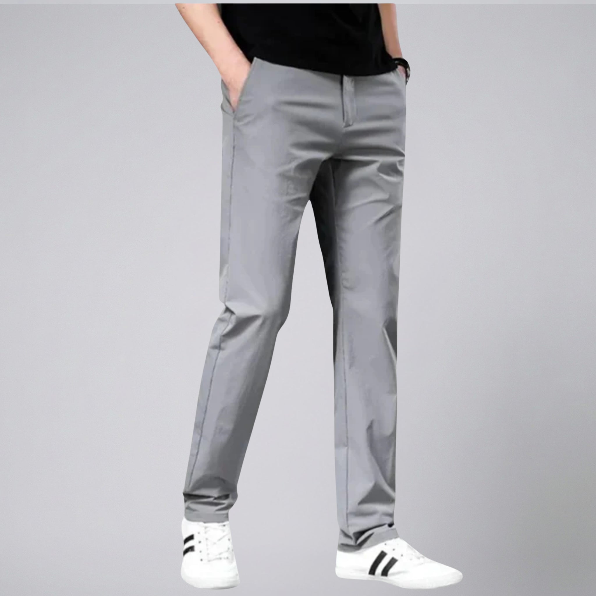 Olamil - Men’s Stretch Cotton Chino Trousers