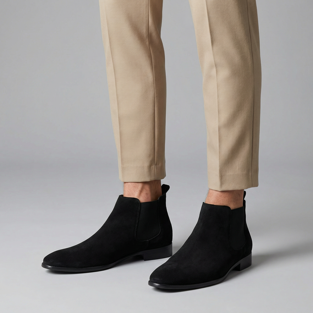 Men’s Suede Chelsea Boots | Olamil