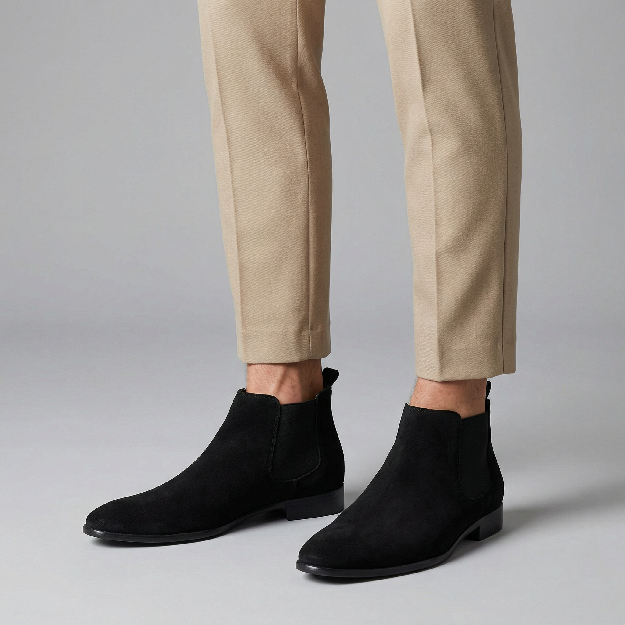 Olamil - Men’s Suede Chelsea Boots