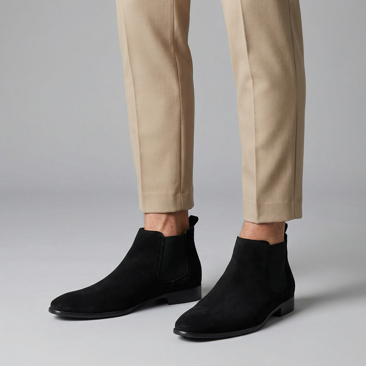 Men’s Suede Chelsea Boots | Olamil