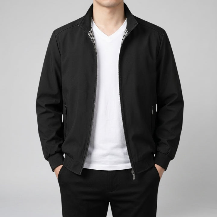 Men's Lightweight Zip-Up Bomber Jacket | Olamil