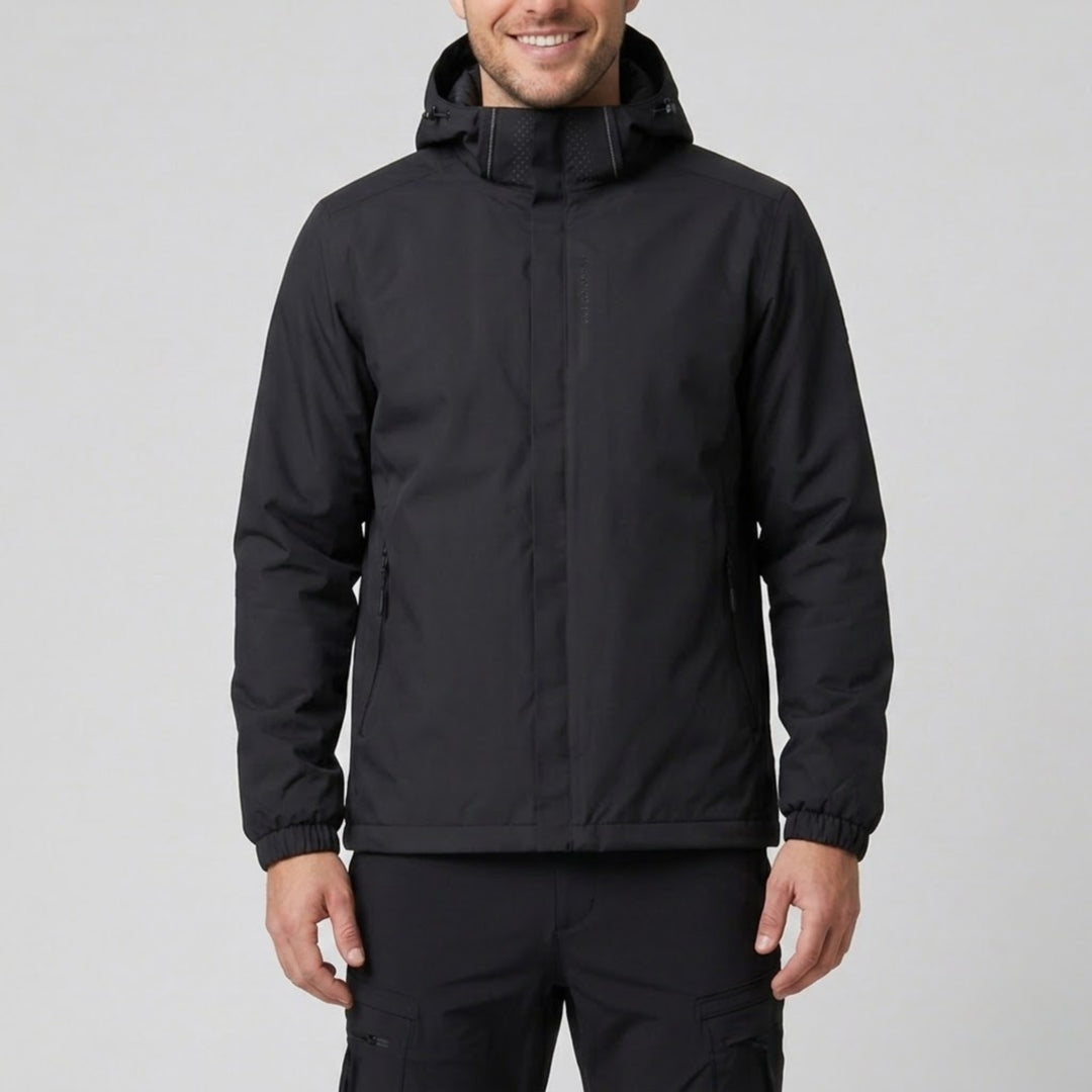 Men’s Waterproof Windbreaker Hooded Jacket | Olamil