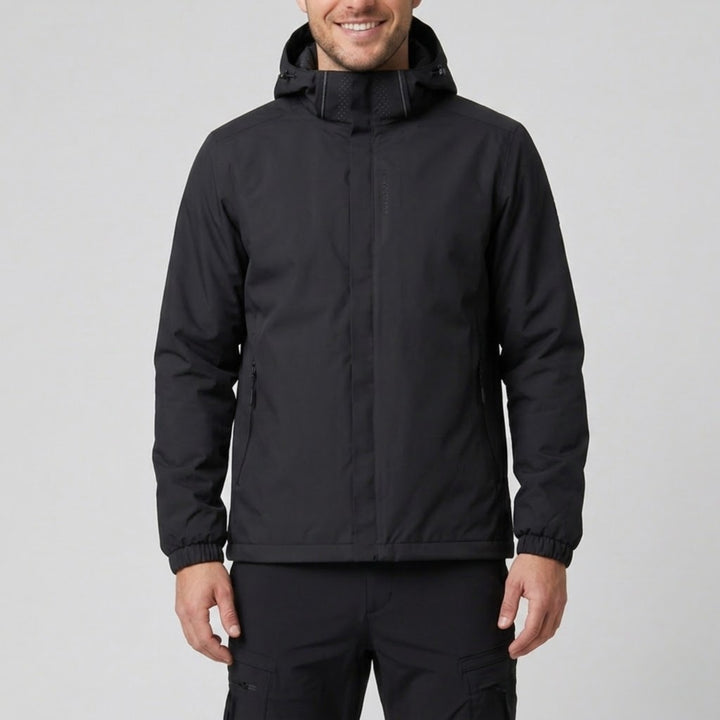 Men’s Waterproof Windbreaker Hooded Jacket | Olamil