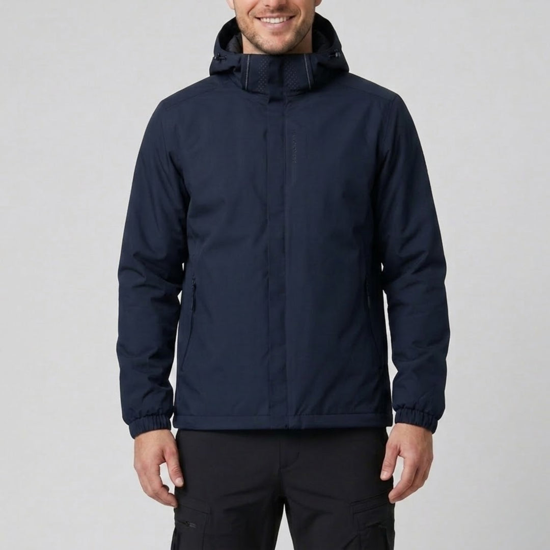 Men’s Waterproof Windbreaker Hooded Jacket | Olamil