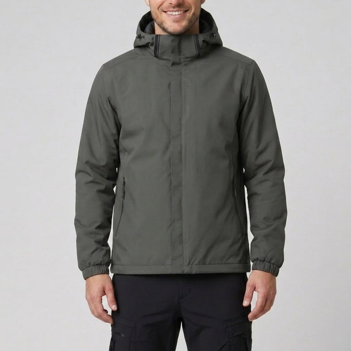 Men’s Waterproof Windbreaker Hooded Jacket | Olamil