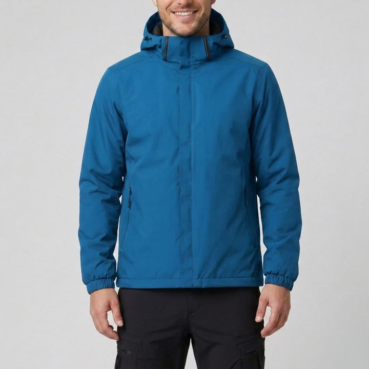 Men’s Waterproof Windbreaker Hooded Jacket | Olamil
