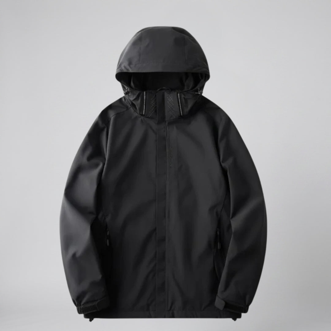 Men’s Waterproof Windbreaker Hooded Jacket | Olamil
