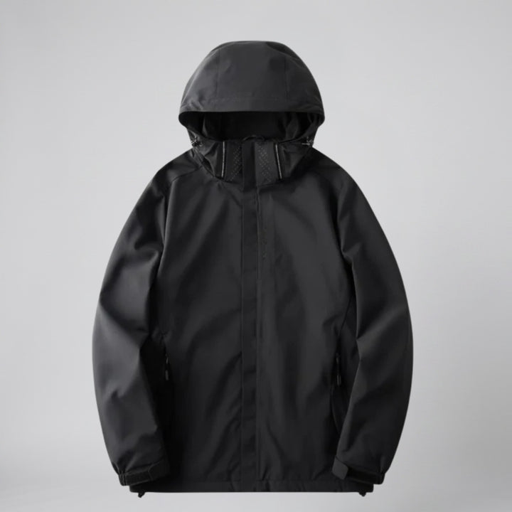 Men’s Waterproof Windbreaker Hooded Jacket | Olamil