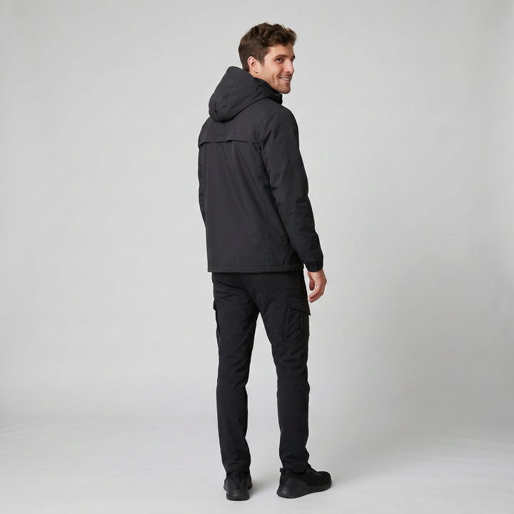 Men’s Waterproof Windbreaker Hooded Jacket | Olamil