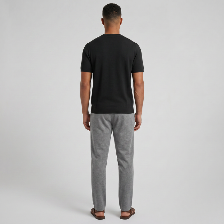 Men’s Wool Knit Casual T-Shirt | Olamil