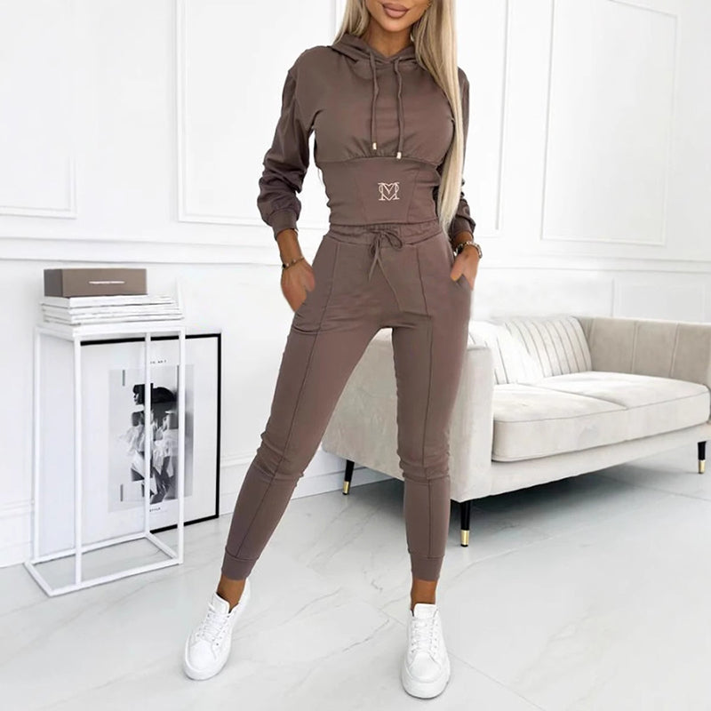 Women’s Comfortable Set with High Waist