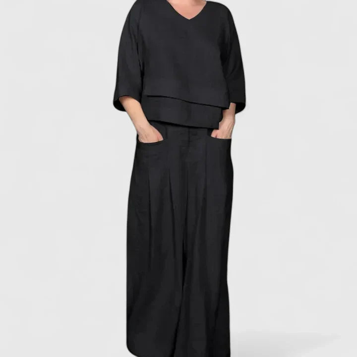 Zaryphina | Women’s Comfortable Two-Piece Set with Relaxed Fit