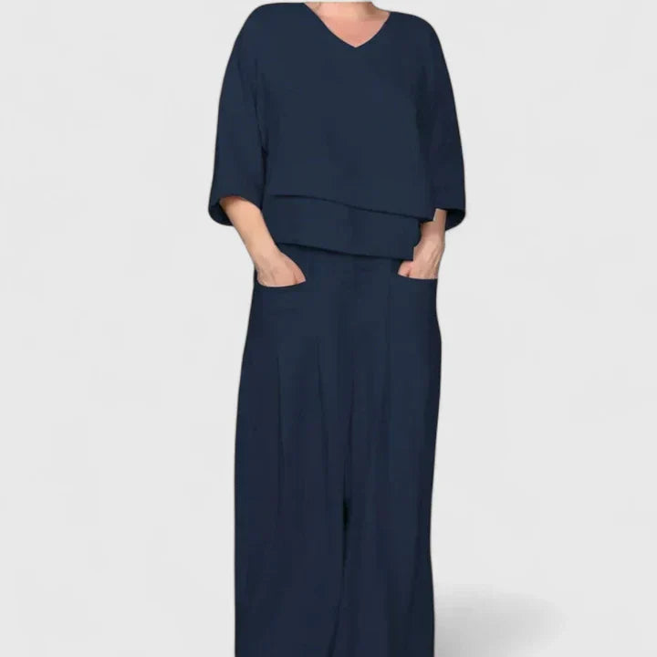 Zaryphina | Women’s Comfortable Two-Piece Set with Relaxed Fit