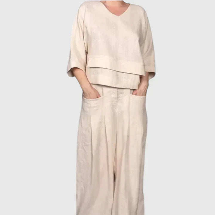 Zaryphina | Women’s Comfortable Two-Piece Set with Relaxed Fit