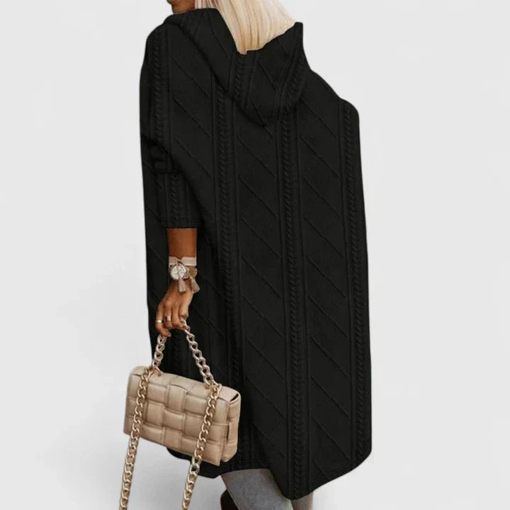 Women’s Longline Cardigan with Hood