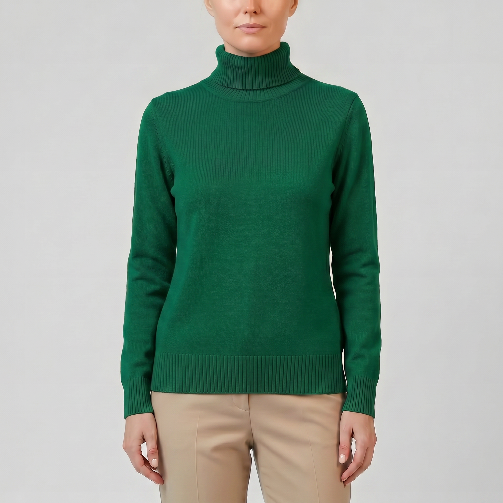 Women’s Cashmere Turtleneck Sweater | Olamil