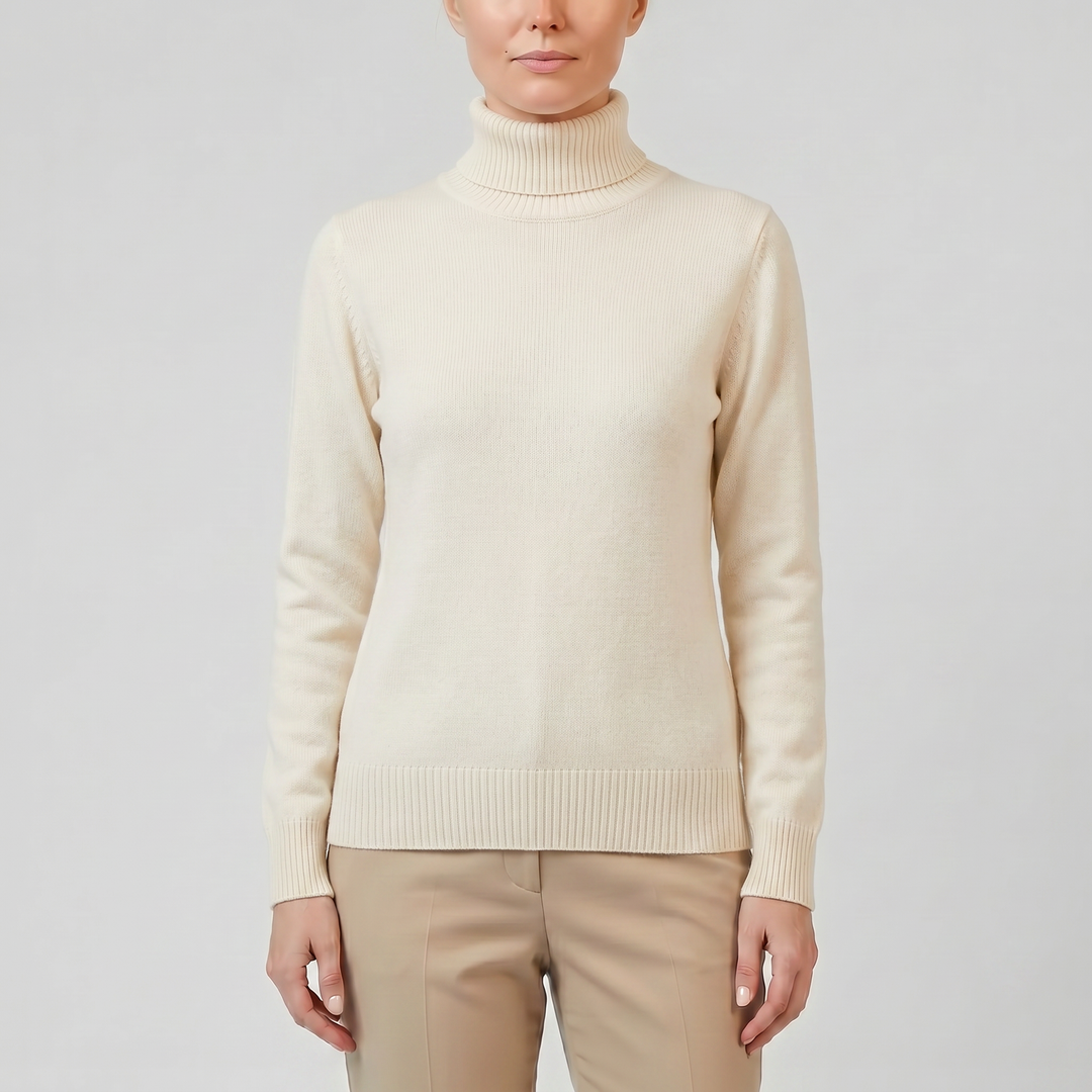 Women’s Cashmere Turtleneck Sweater | Olamil