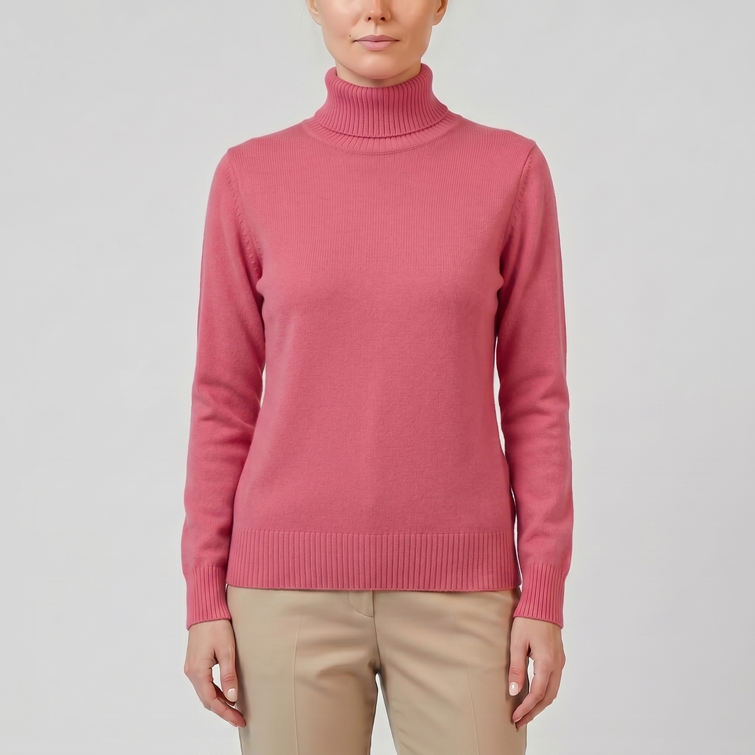 Women’s Cashmere Turtleneck Sweater | Olamil