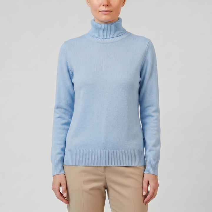 Women’s Cashmere Turtleneck Sweater | Olamil