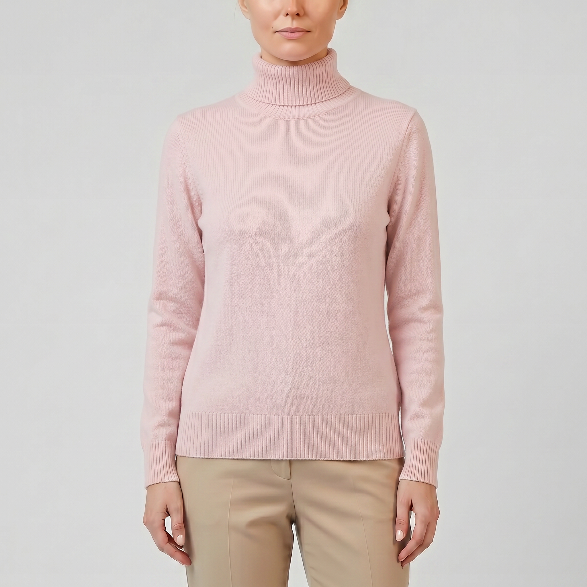 Women’s Cashmere Turtleneck Sweater | Olamil