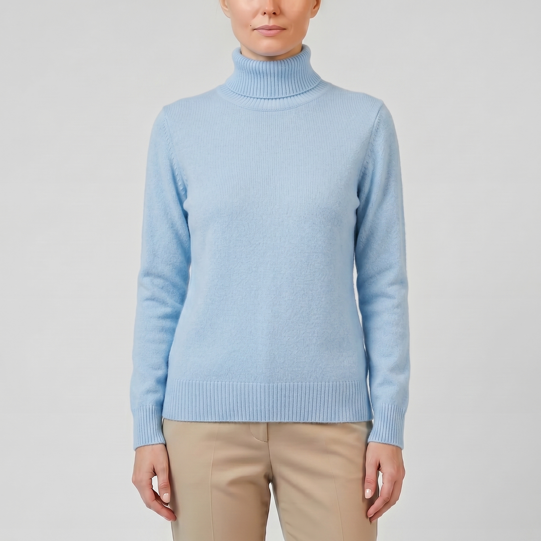 Women’s Cashmere Turtleneck Sweater | Olamil