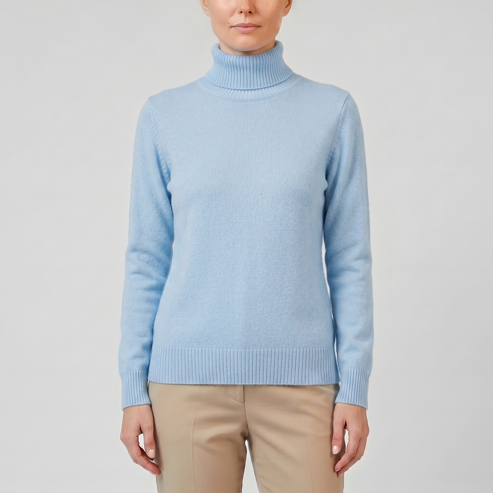 Women’s Cashmere Turtleneck Sweater | Olamil