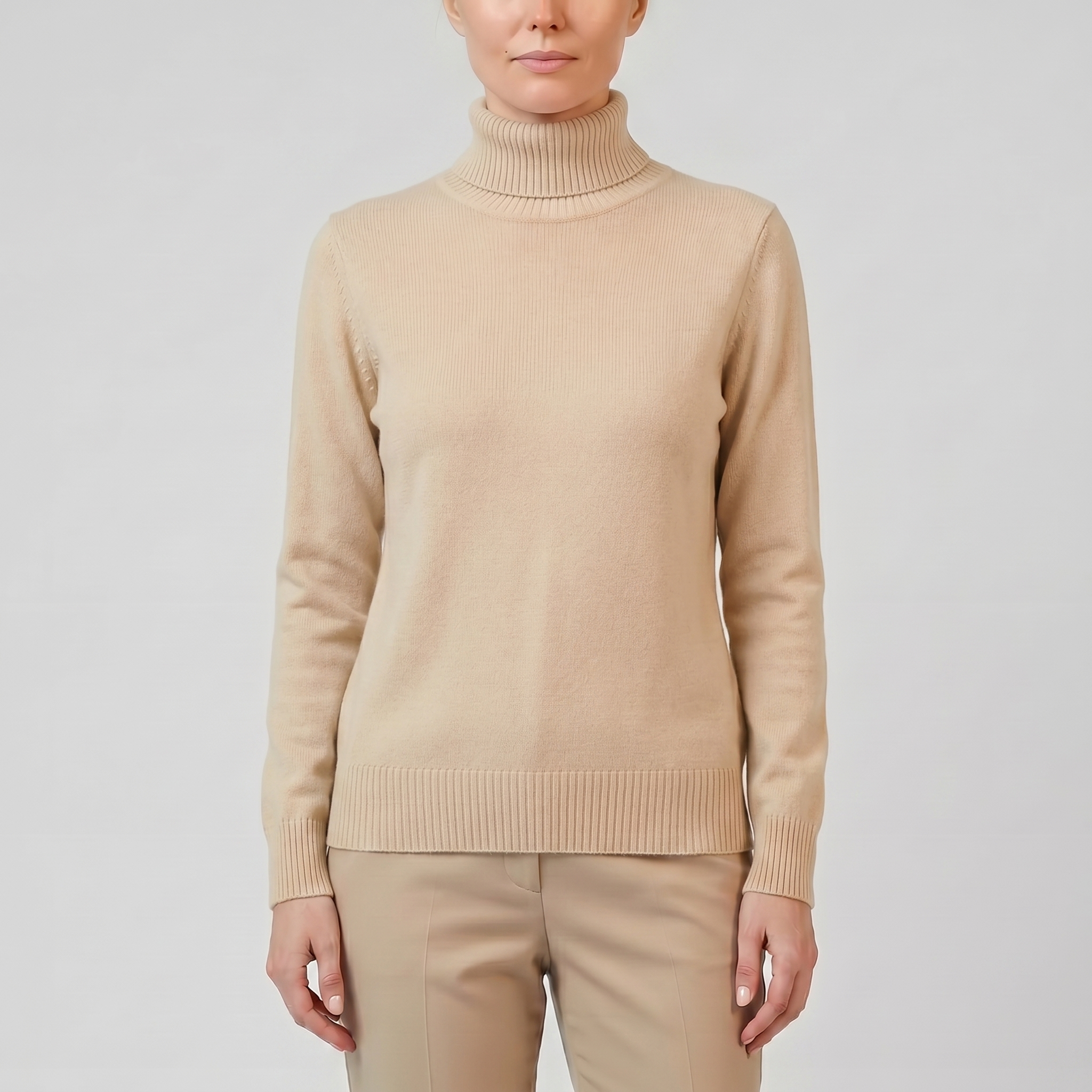 Women’s Cashmere Turtleneck Sweater | Olamil