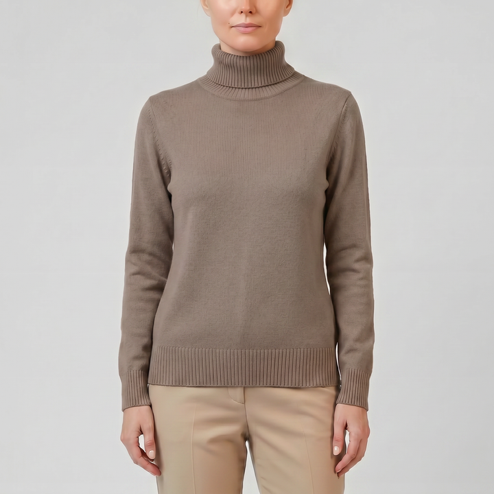 Women’s Cashmere Turtleneck Sweater | Olamil