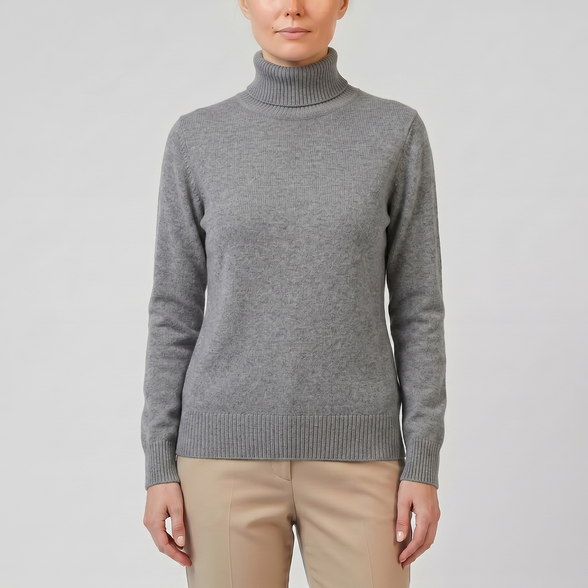 Women’s Cashmere Turtleneck Sweater | Olamil