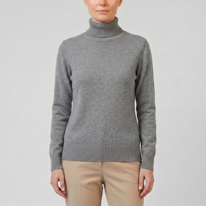 Women’s Cashmere Turtleneck Sweater | Olamil