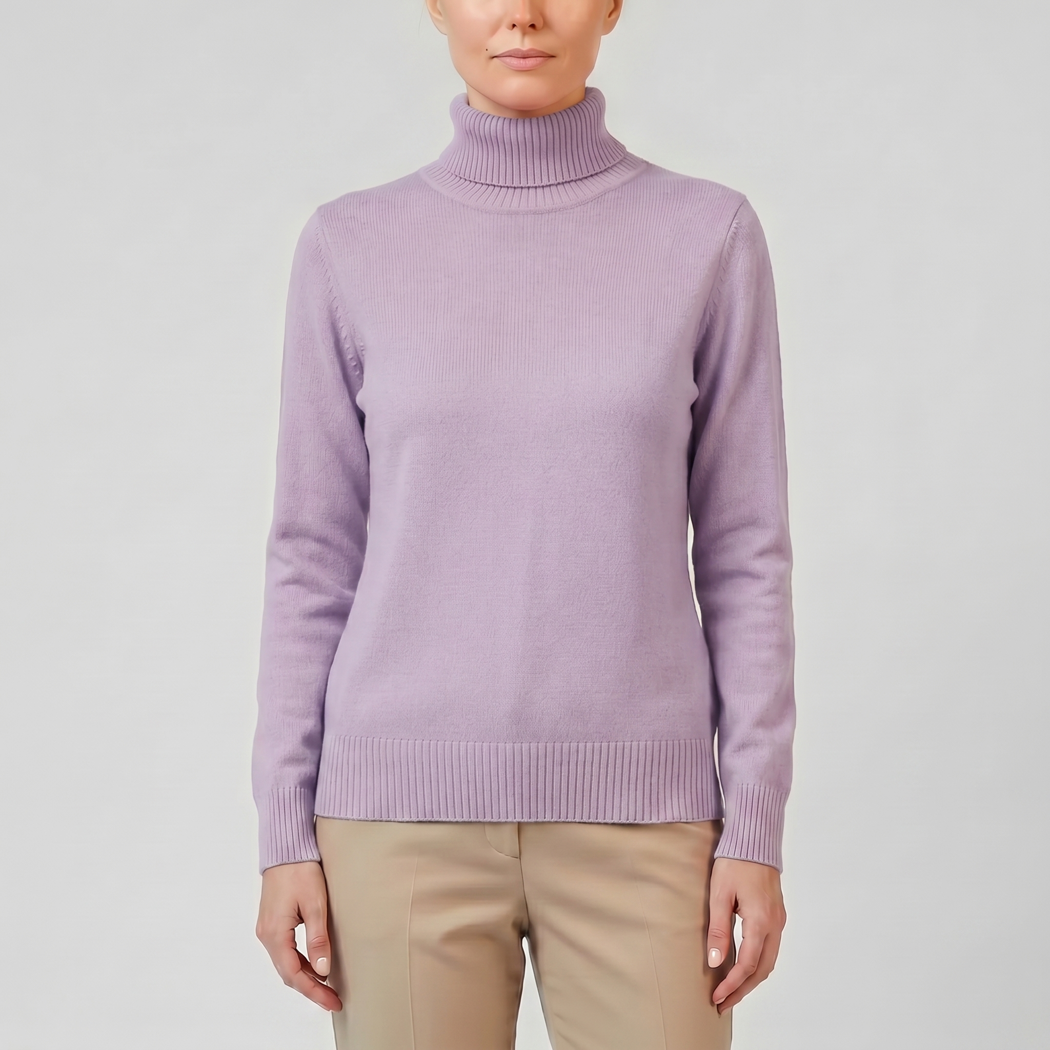 Women’s Cashmere Turtleneck Sweater | Olamil