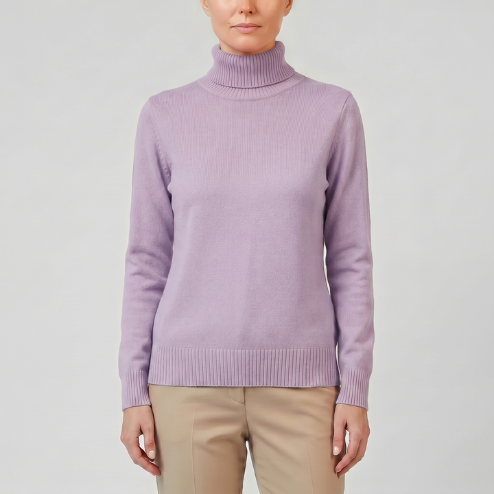 Women’s Cashmere Turtleneck Sweater | Olamil