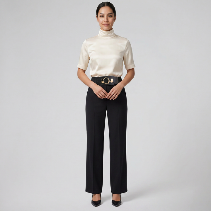 Women’s Circle-Buckle Waist Belt | Olamil