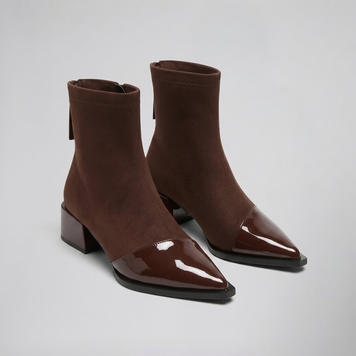 Women's Ankle Boots – Pointed-Toe Sock