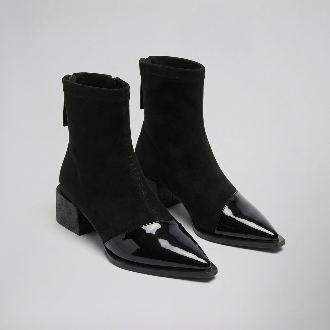 Women's Ankle Boots – Pointed-Toe Sock