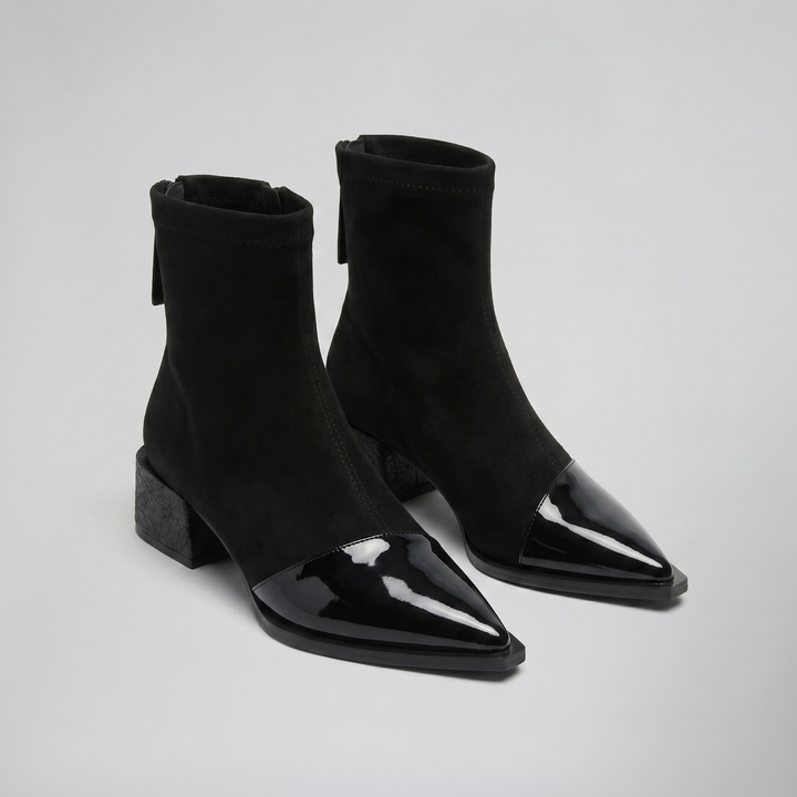 Women's Ankle Boots – Pointed-Toe Sock