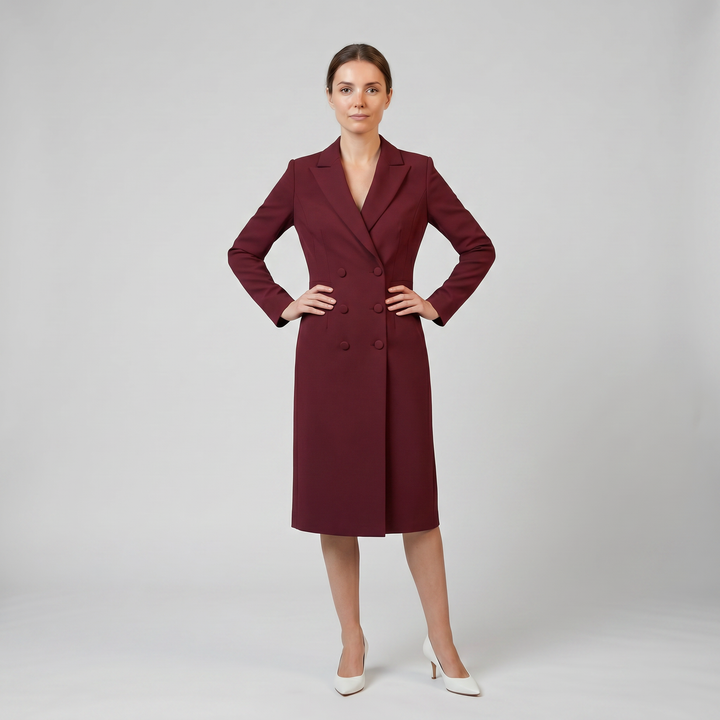 Women’s Double-Breasted Blazer Dress | Olamil