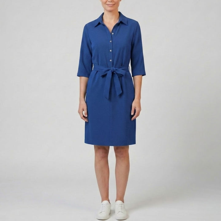 Women’s Half-Sleeve Shirt Dress | Olamil