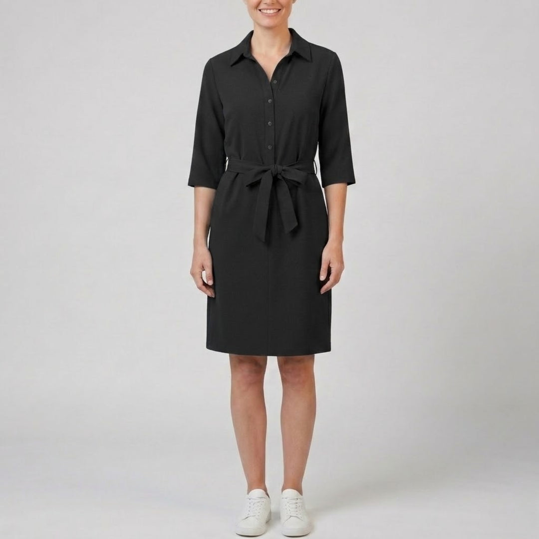 Women’s Half-Sleeve Shirt Dress | Olamil