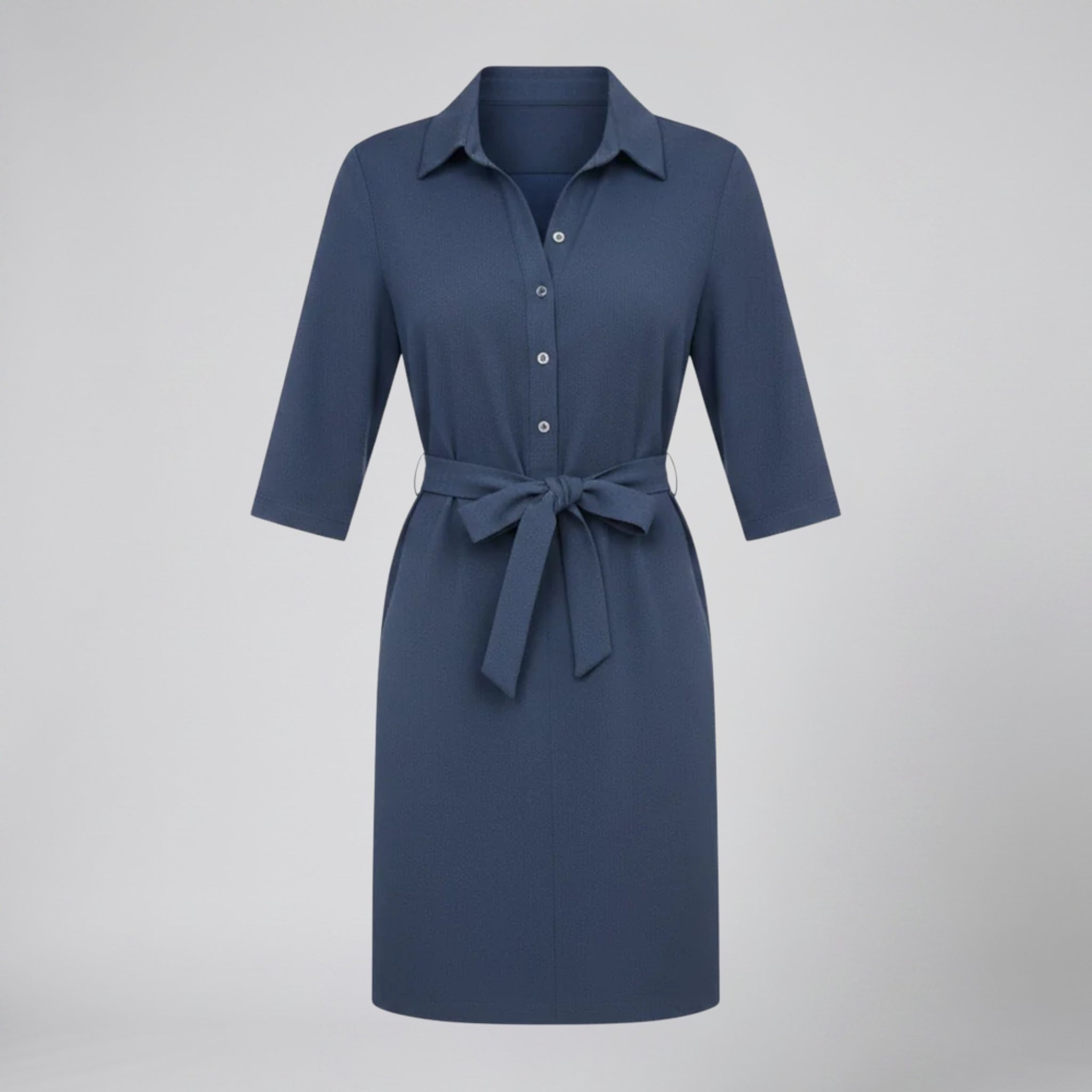 Women’s Half-Sleeve Shirt Dress | Olamil