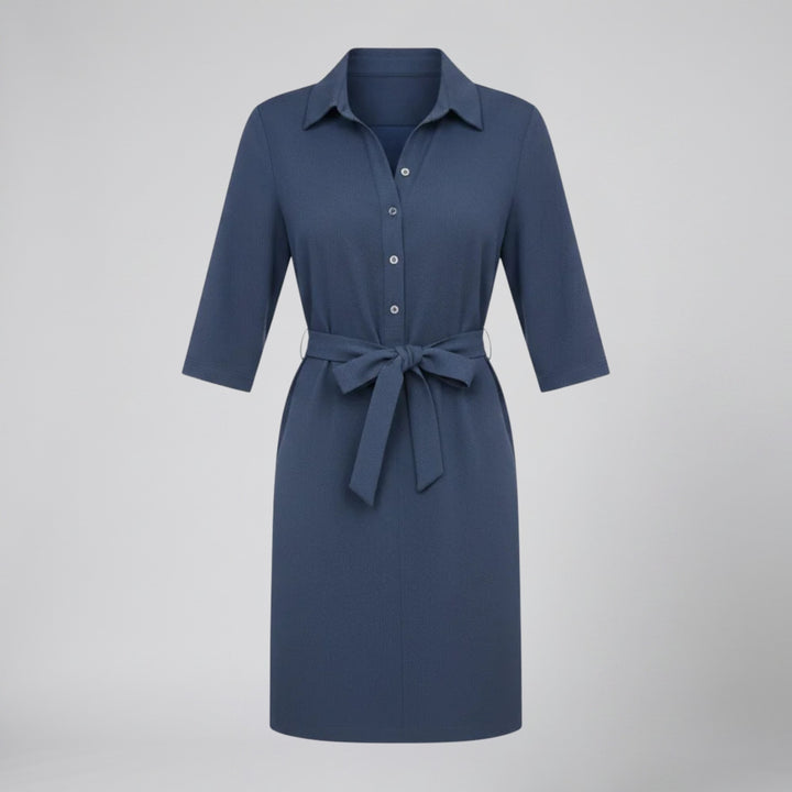 Women’s Half-Sleeve Shirt Dress | Olamil