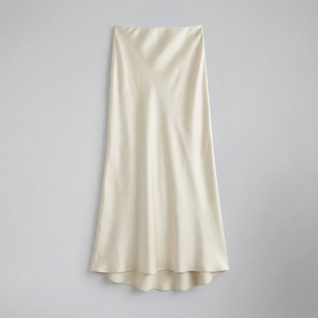Women’s High-Rise Satin Skirt | Olamil