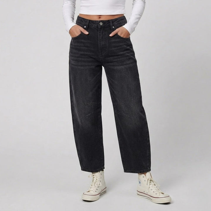 Women’s High-Waisted Wide Leg Jeans | Olamil