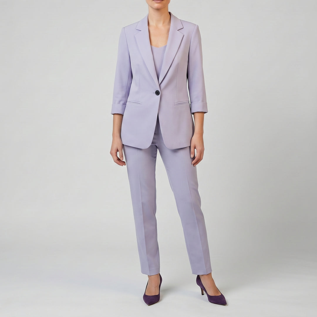 Women’s Tailored Lilac Blazer and Pants Set | Olamil