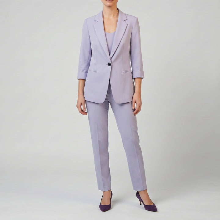 Women’s Tailored Lilac Blazer and Pants Set | Olamil