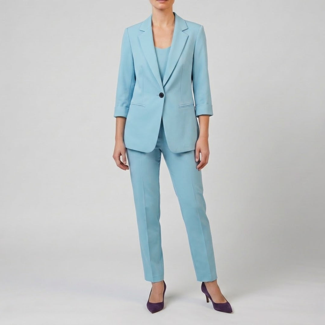 Women’s Tailored Lilac Blazer and Pants Set | Olamil