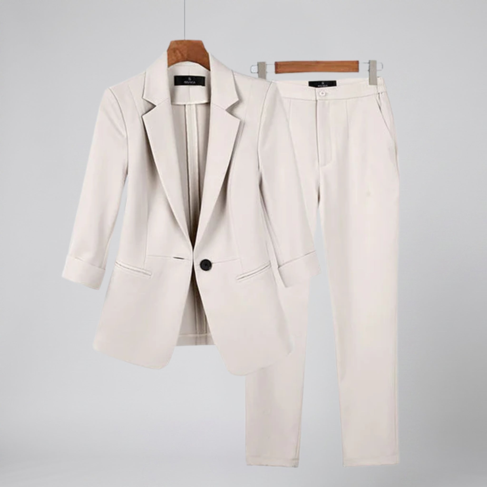 Olamil - Women’s Tailored Lilac Blazer and Pants Set