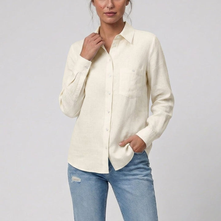Women’s Long Sleeve Cotton Top | Olamil