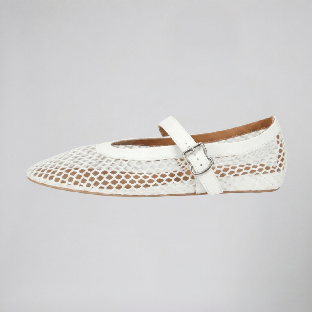 Women's Ballet Flats – Mesh Mary Jane