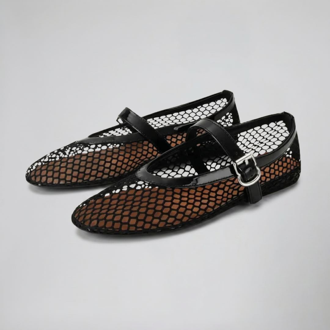 Women's Ballet Flats – Mesh Mary Jane